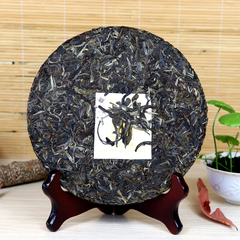 2017 XiaGuan "Liu Xing Zhen Cang" (Collectible 6 Star) Cake 357g Puerh Raw Tea Sheng Cha