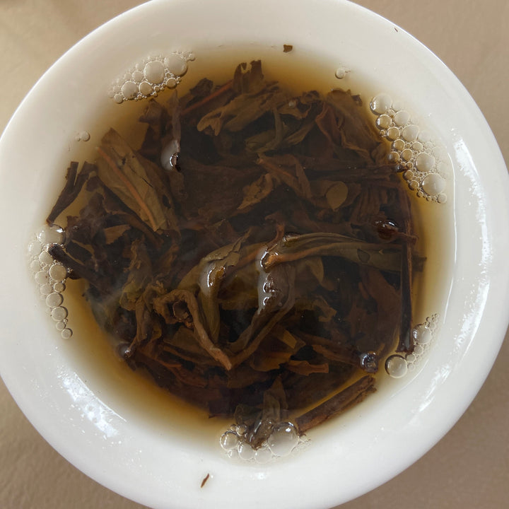 2011 ZhongMing "Liu Bao Cha" (Liubao Tea) 250g Brick, Dark Tea, Wuzhou, Guangxi Province