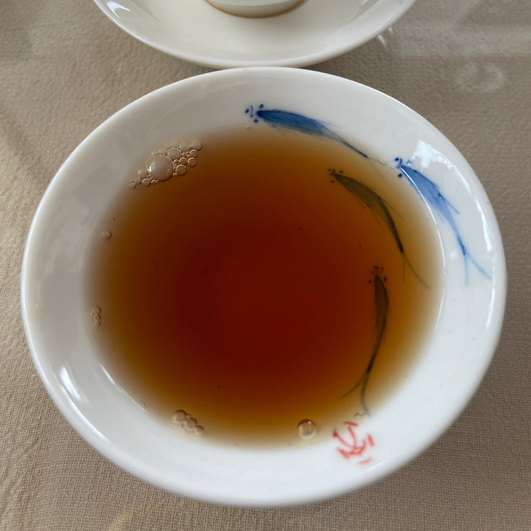 2011 ZhongMing "Liu Bao Cha" (Liubao Tea) 250g Brick, Dark Tea, Wuzhou, Guangxi Province