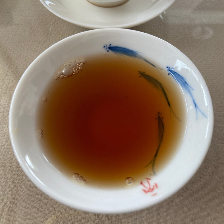 2011 ZhongMing "Liu Bao Cha" (Liubao Tea) 250g Brick, Dark Tea, Wuzhou, Guangxi Province