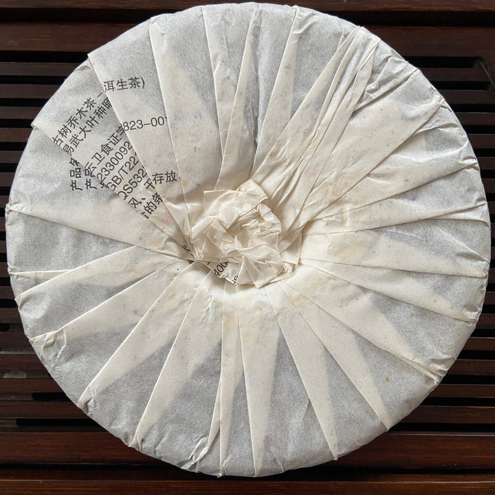 2008 JingLong "She De - Yi Wu Gu Shu" (Not Begrudge - Yiwu Old Tree) Cake 400g Puerh Raw Tea Sheng Cha