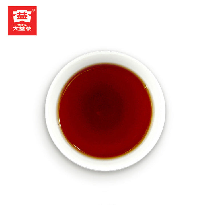 2019 DaYi "Jin Zhen Bai Lian" (Golden Needle White Lotus) Cake 357g Puerh Shou Cha Ripe Tea