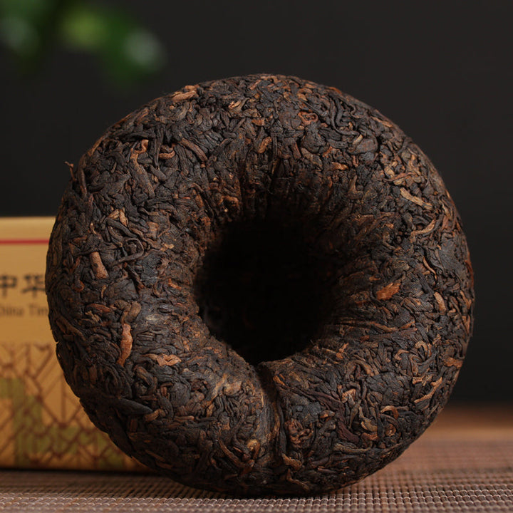 2019 XiaGuan "Xiao Fa - 55th" (Xiaofa -55éme Anniversaire Chine-France) Tuo 250g Puerh Ripe Tea Shou Cha
