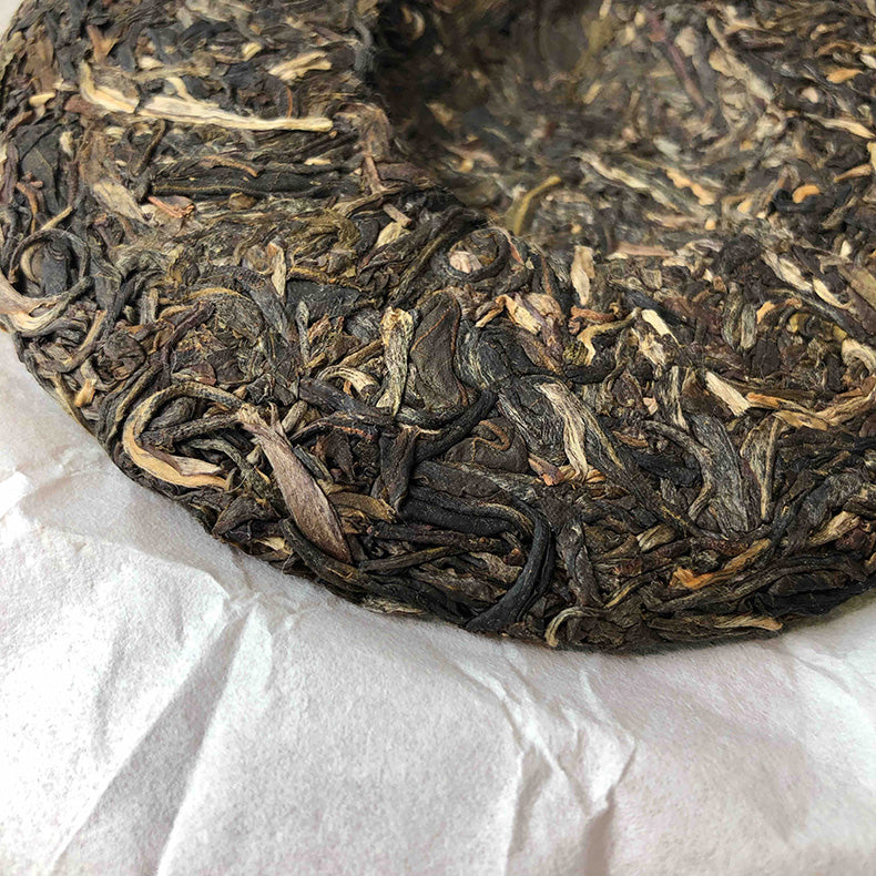 2018 DaYi "Ba Li Miao Yun" (Paris Rhythm) Cake 357g / 150g Puerh Sheng Cha Raw Tea