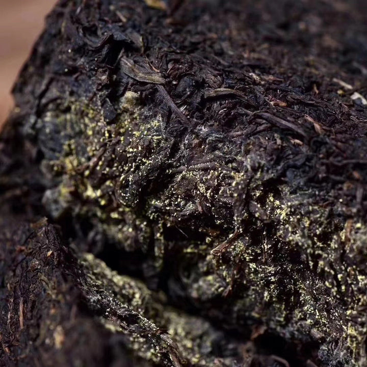 2019 JingWei Fu Tea "Shou Chui" (Hand Ramming) Brick 1000g Dark Tea, Shaanxi