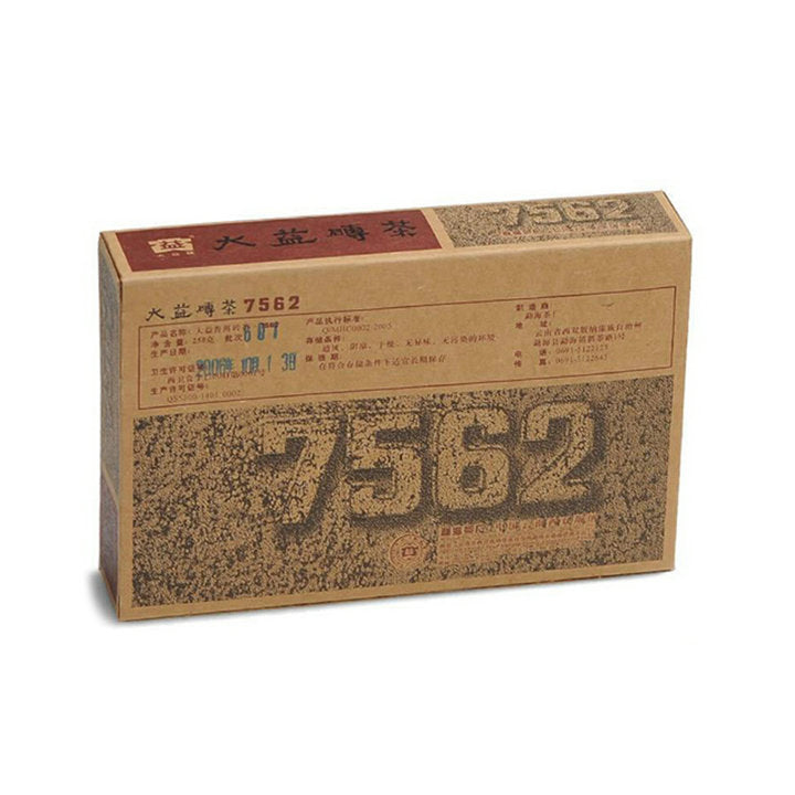 2006 DaYi "7562" Brick 250g Puerh Shou Cha Ripe Tea