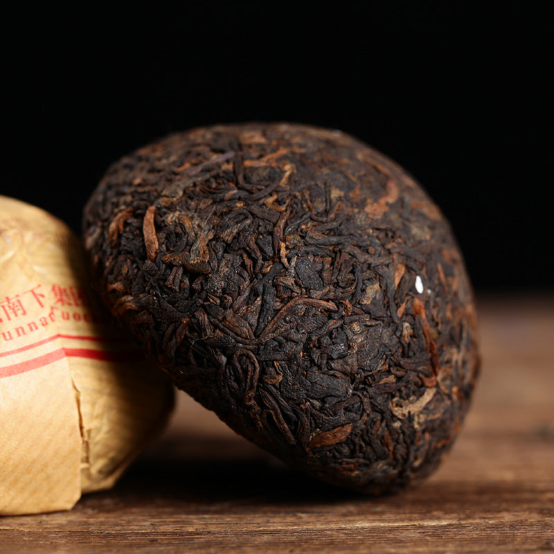 2021 XiaGuan "Xiao Fa" Tuo 100g*5pcs Puerh Ripe Tea Shou Cha