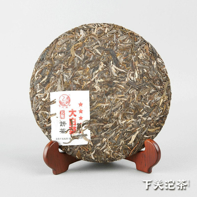 2016 XiaGuan "Da Bai Cai - Ban Zhang" (Big Cabbage - 5 Star - BanZhang) Cake 357g Puerh Raw Tea Sheng Cha