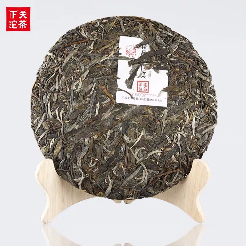 2017 XiaGuan "Jing Pin - Xiao Bai Cai - Bing Dao" (Premium Small Cabbage - Bingdao) 357g Cake Puerh Sheng Cha Raw Tea