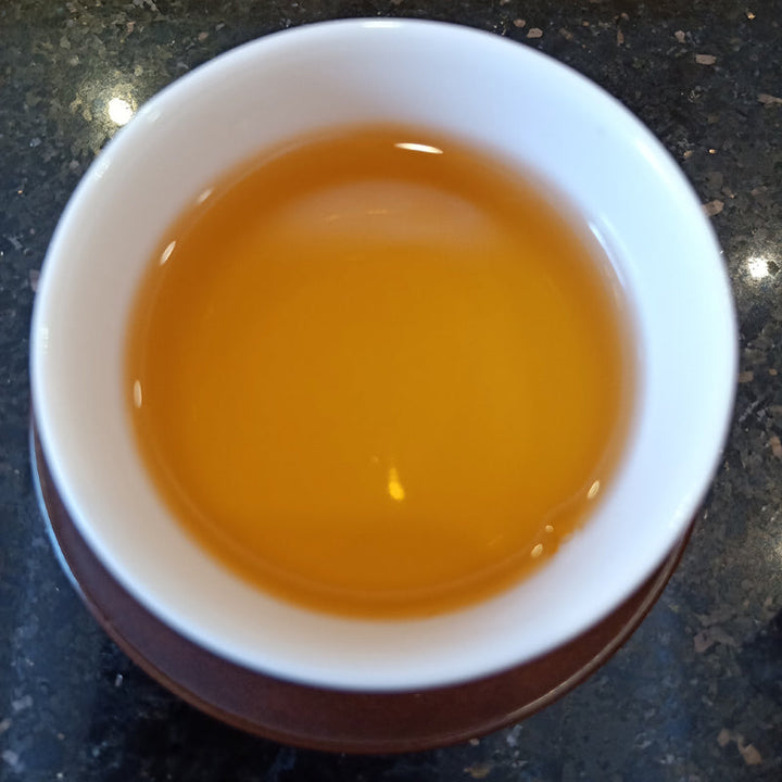 2000 LaoTongZhi "Yi Wu Shan Ye Sheng" (Yiwu Wild Leaf Cake) Cake 357g Puerh Sheng Cha Raw Tea