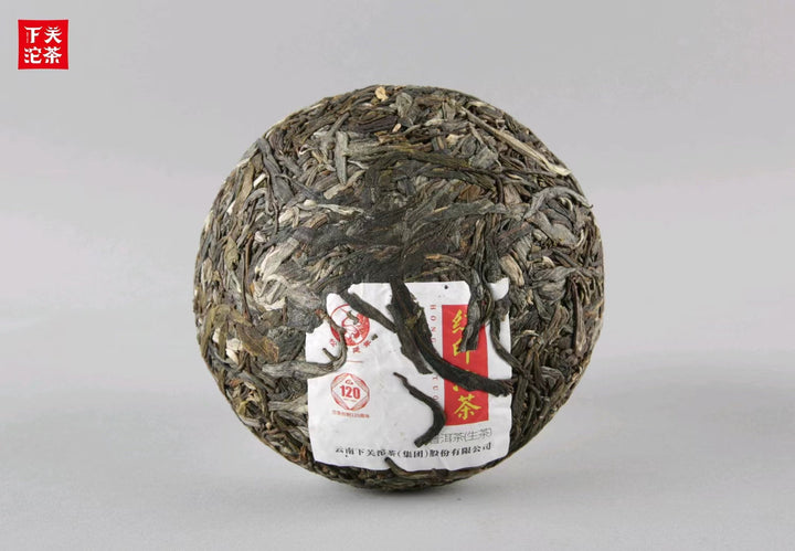 2022 XiaGuan "Hong Yin Tuo Cha" (Red Mark - Spring Old Tree of Banzhang + Xigui + Bingdao + Yiwu + Jingmai) Tuo 250g Puerh Sheng Cha Raw Tea
