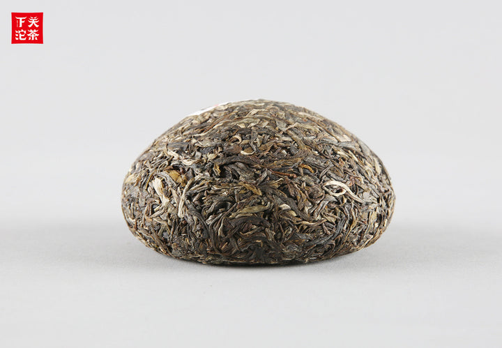 2021 XiaGuan "Kai Men Hong Fu" (Lucky) Tuo 280g Puerh Raw Tea Sheng Cha