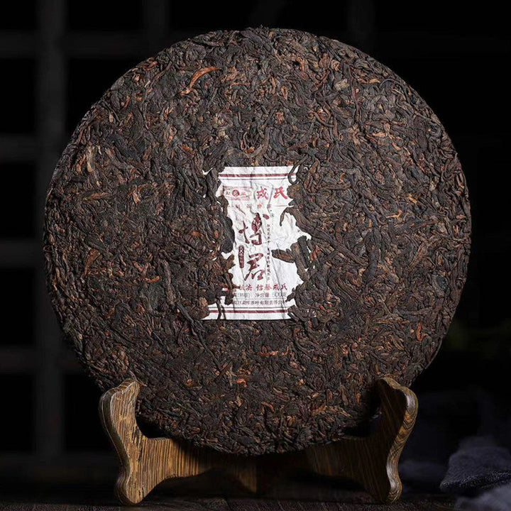 2020 MengKu RongShi "Bo Jun" (Wish) Organic Cake 500g Puerh Ripe Tea Shou Cha