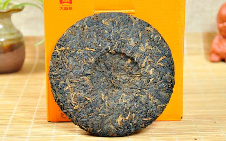 2016 DaYi "Wu Kong" (Zodiac Monkey) Cake 100g Puerh Shou Cha Ripe Tea