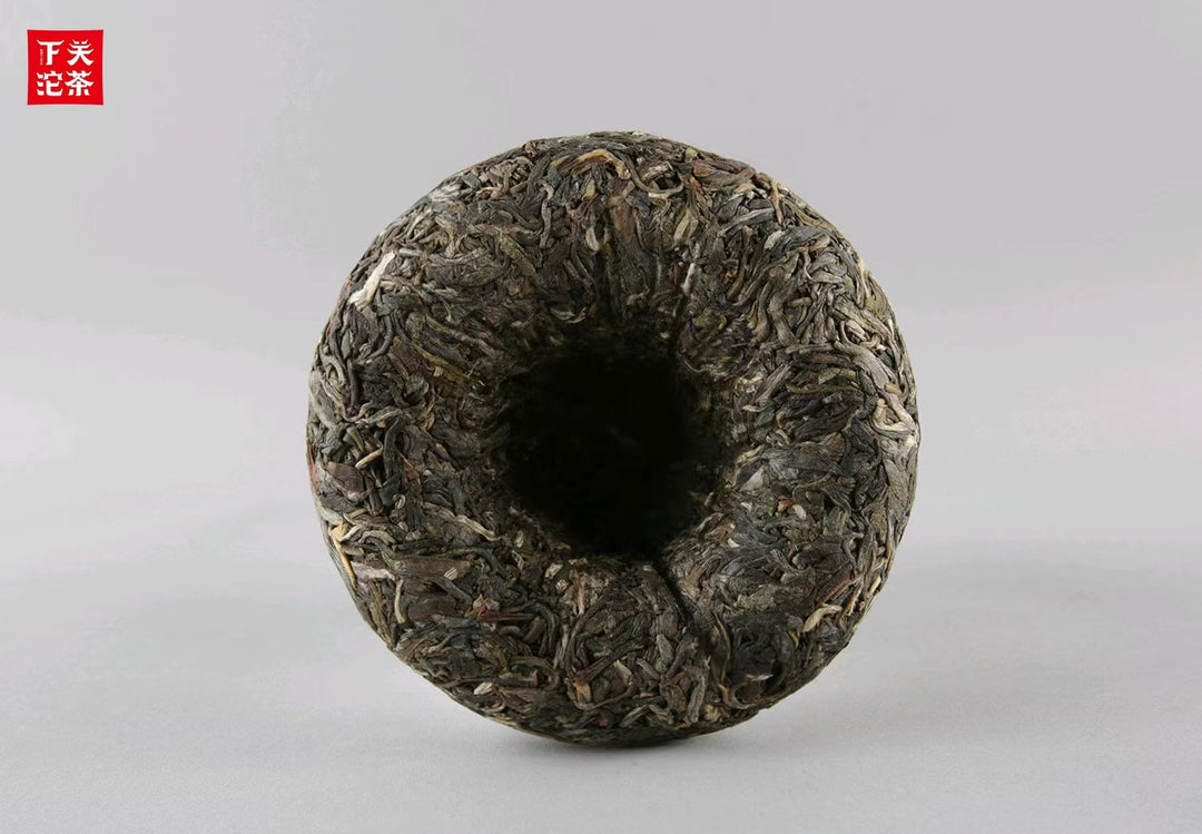 2022 XiaGuan "Hong Yin Tuo Cha" (Red Mark - Spring Old Tree of Banzhang + Xigui + Bingdao + Yiwu + Jingmai) Tuo 250g Puerh Sheng Cha Raw Tea