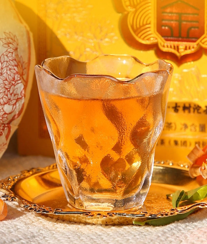 2022 XiaGuan "Wu Jin - Bu Lang + Meng Song + Xi Gui - Gu Shu" (Dark Gold - Bulang + Mengsong + Xigui - Old Tree) 250g Puerh Sheng Cha Raw Tea