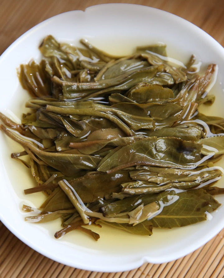 2022 XiaGuan "Wu Jin - Bu Lang + Meng Song + Xi Gui - Gu Shu" (Dark Gold - Bulang + Mengsong + Xigui - Old Tree) 250g Puerh Sheng Cha Raw Tea
