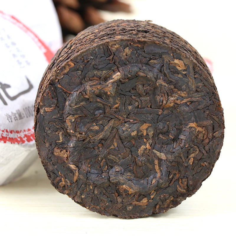2017 XiaGuan "Mei Hua" (Plum) Cake 100g*5pcs Puerh Ripe Tea Shou Cha