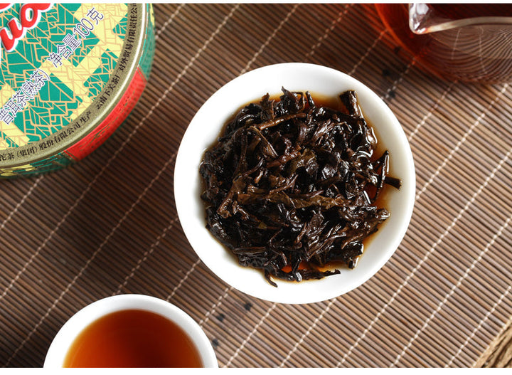 2021 XiaGuan "Xiao Fa Tuo - 7663 - 45 Years' Anniversary" 100g Puerh Ripe Tea Shou Cha