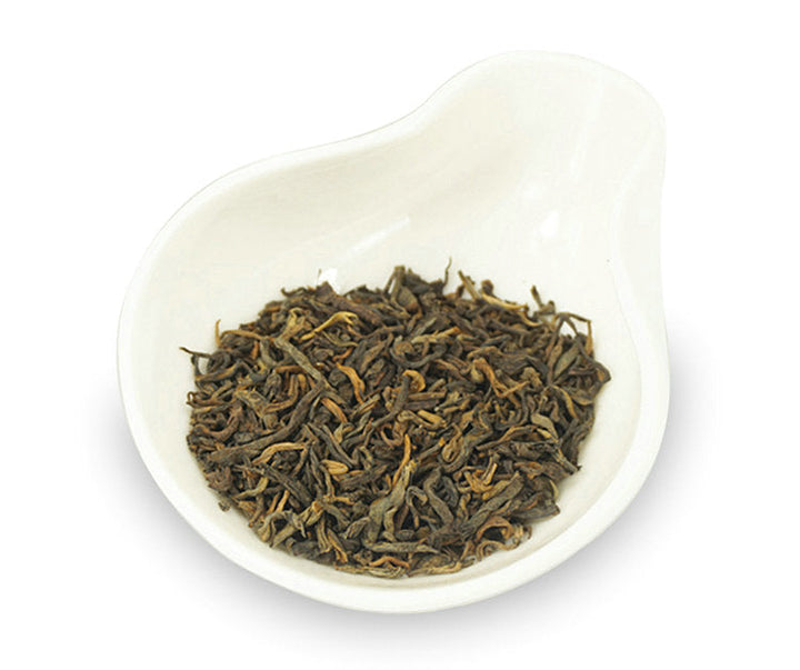 2018 DaYi "Jin Zhen Bai Lian" (Golden Needle White Lotus) Cake 357g Puerh Shou Cha Ripe Tea