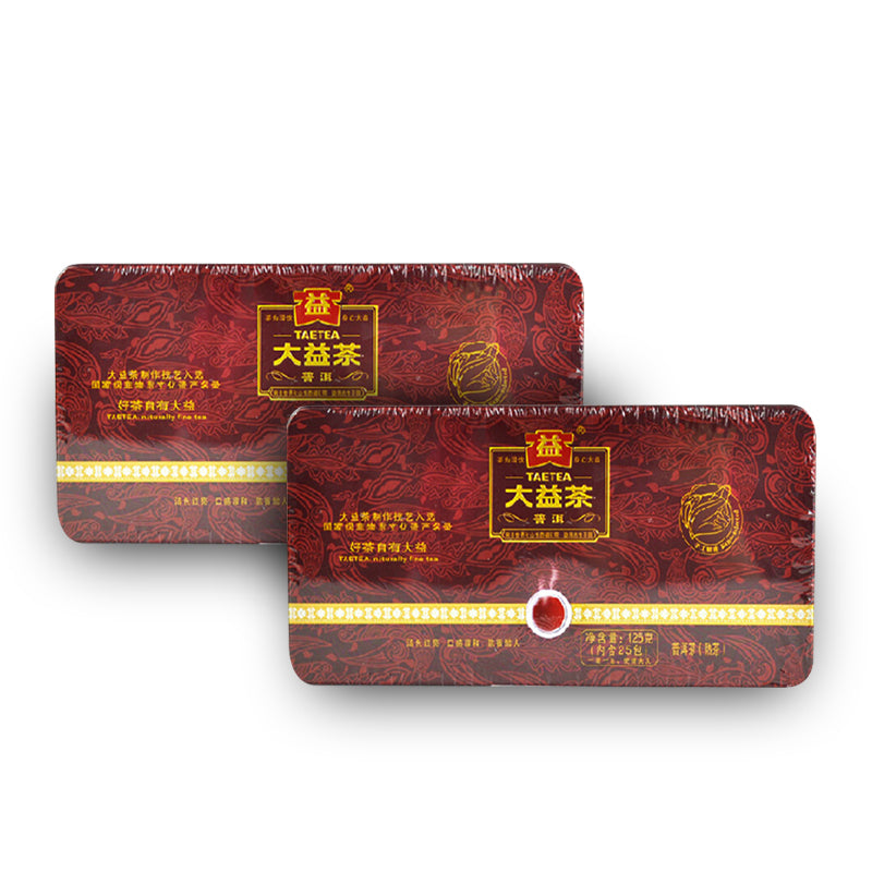 2009 DaYi "1st Grade Loose Leaf" 125g (25 bags) Puerh Shou Cha Ripe Tea