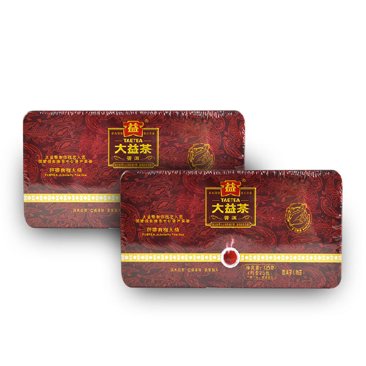 2009 DaYi "1st Grade Loose Leaf" 125g (25 bags) Puerh Shou Cha Ripe Tea