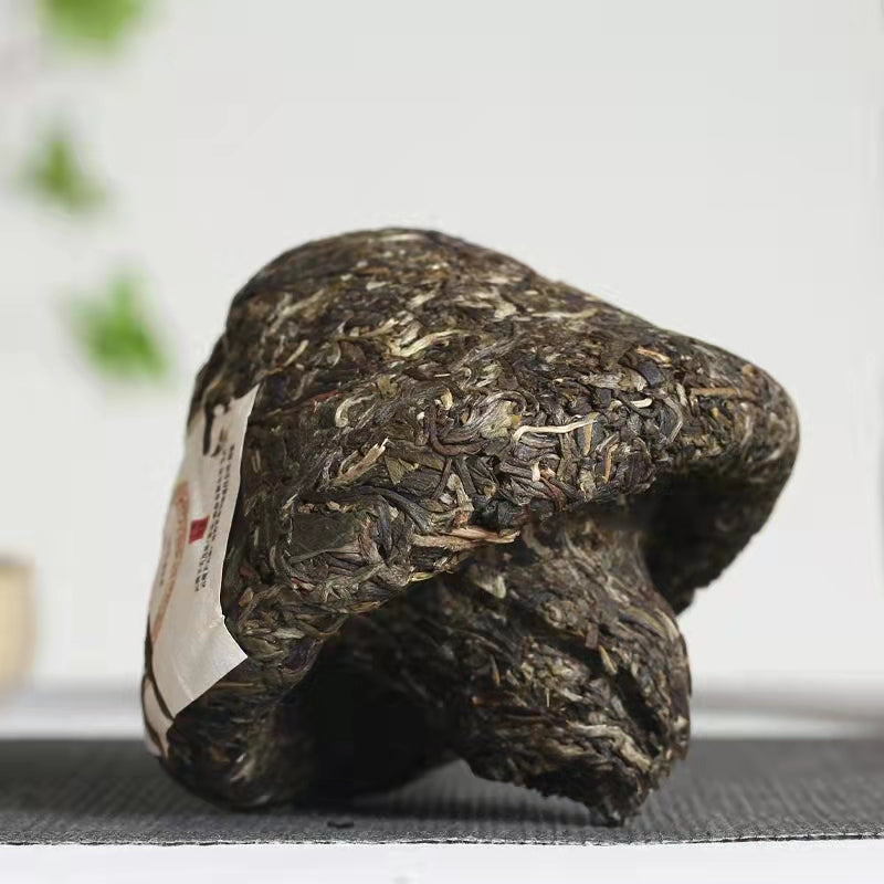 2021 XiaGuan "Dan Ba Ge Lie - Bu Lang Gu Shu" (Bulang Old Tree) Mushroom Tuo 250g Puerh Sheng Cha Raw Tea