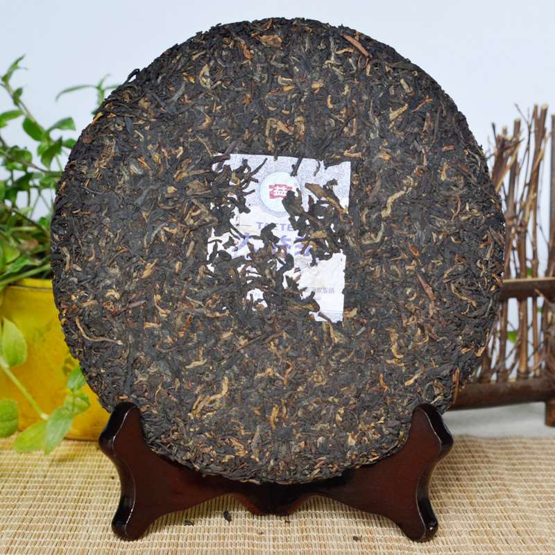 2015 DaYi "Pu Er Yuan" (Origin of Puerh) Cake 357g Puerh Shou Cha Ripe Tea