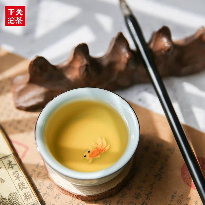 2020 Xiaguan "Song He Tie Bing - 8653" ( Pine & Crane Iron Cake) 357g Puerh Raw Tea Sheng Cha