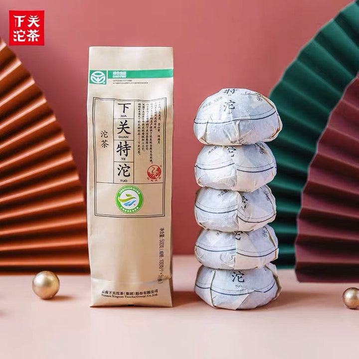 2023 XiaGuan "Te Tuo" (Special Tuo) 100g*5=500g Puerh Raw Tea Sheng Cha