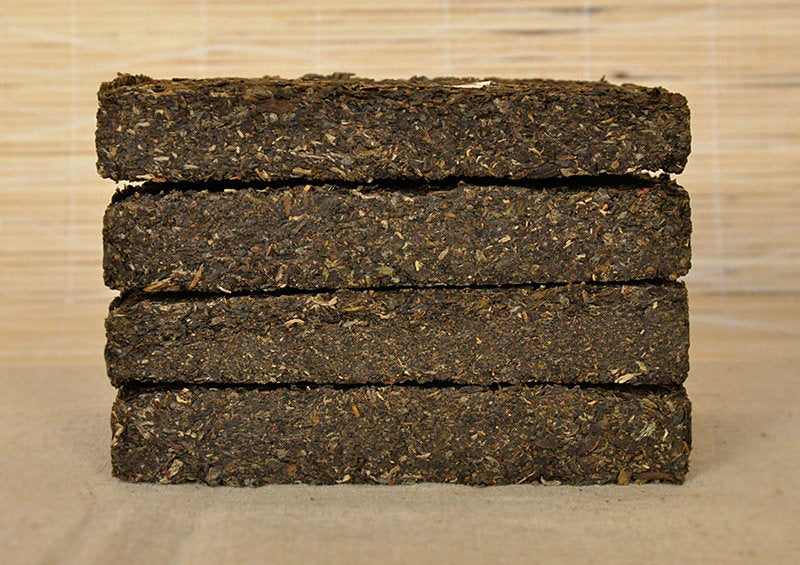 2015 XiaGuan "Lv Da Shu" (Big Green Tree) Brick 250g*4pcs Puerh Raw Tea Sheng Cha
