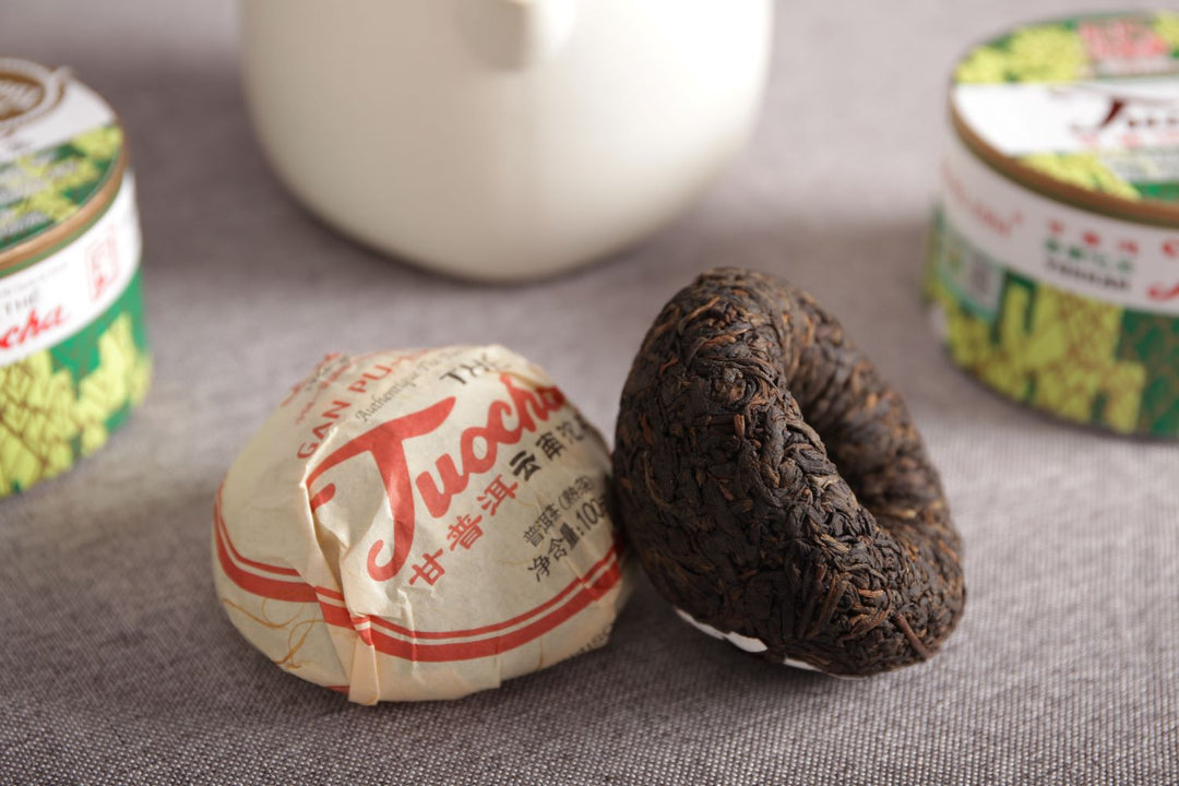 2019 XiaGuan "Xiao Fa Tuo" (Xiaofa 55's Sino-France Commemoration) 100g Puerh Ripe Tea Shou Cha