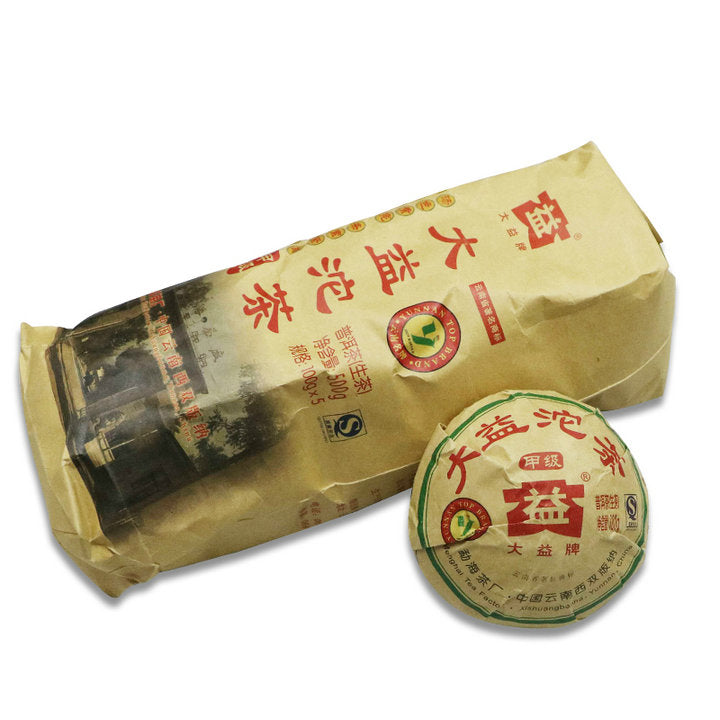 2009 DaYi "Jia Ji" (1st Grade) Tuo 100g Puerh Sheng Cha Raw Tea (Batch 902)