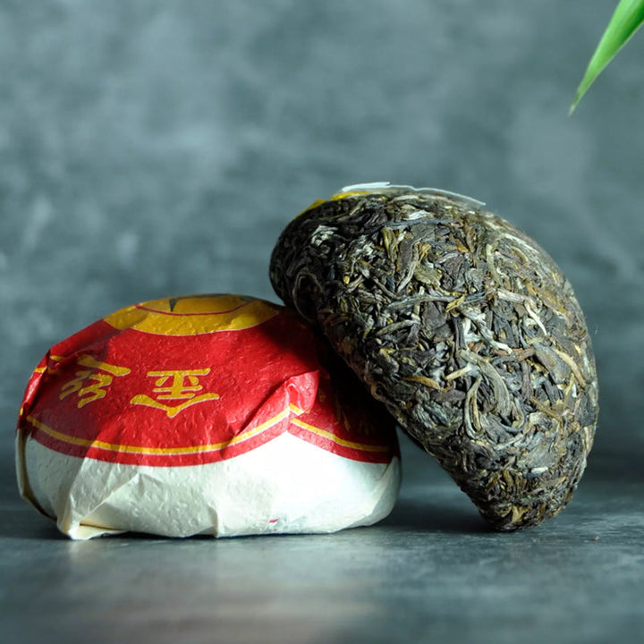 2021 XiaGuan "Jin Si Tuo Cha" (Golden Ribon) 100g Puerh Raw Tea Sheng Cha