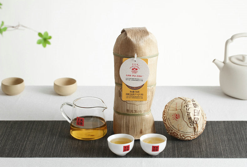 2021 XiaGuan "Dan Ba Ge Lie - Bu Lang Gu Shu" (Bulang Old Tree) Mushroom Tuo 250g Puerh Sheng Cha Raw Tea