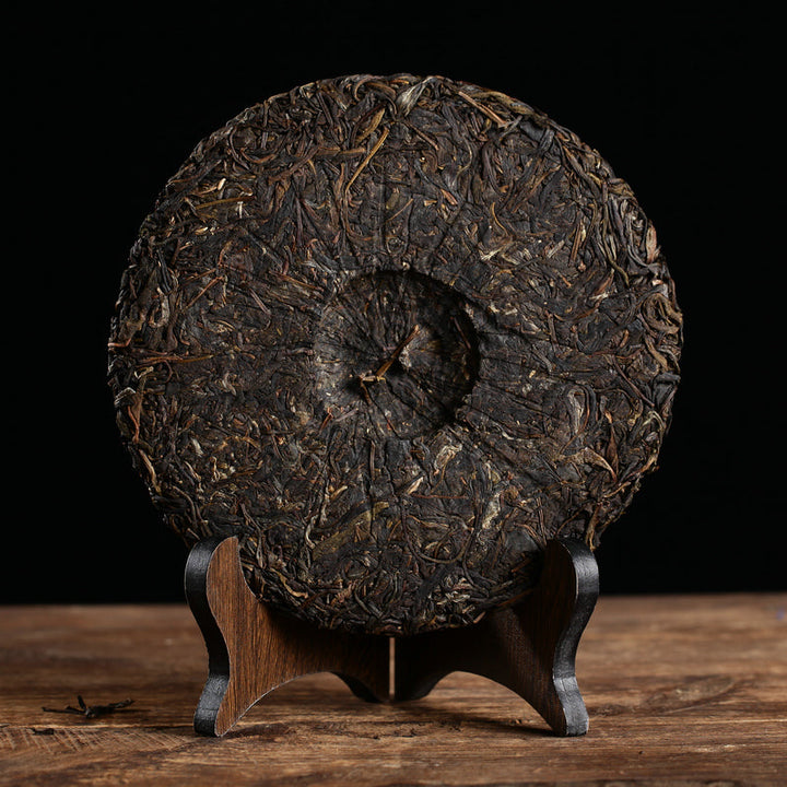2018 XiaGuan "XY Jing Ye Hao - Lv Da Shu" (Big Green Tree) Cake 357g Puerh Raw Tea Sheng Cha