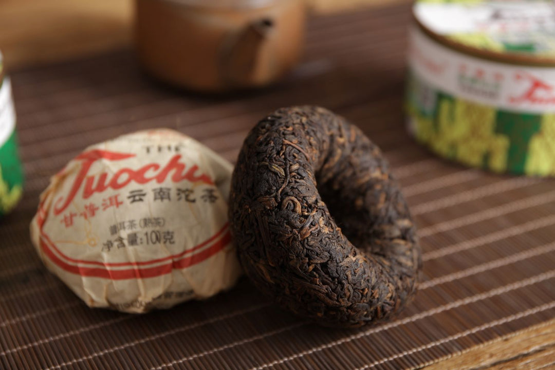 2019 XiaGuan "Xiao Fa Tuo" (Xiaofa 55's Sino-France Commemoration) 100g Puerh Ripe Tea Shou Cha