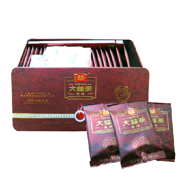 2009 DaYi "1st Grade Loose Leaf" 125g (25 bags) Puerh Shou Cha Ripe Tea