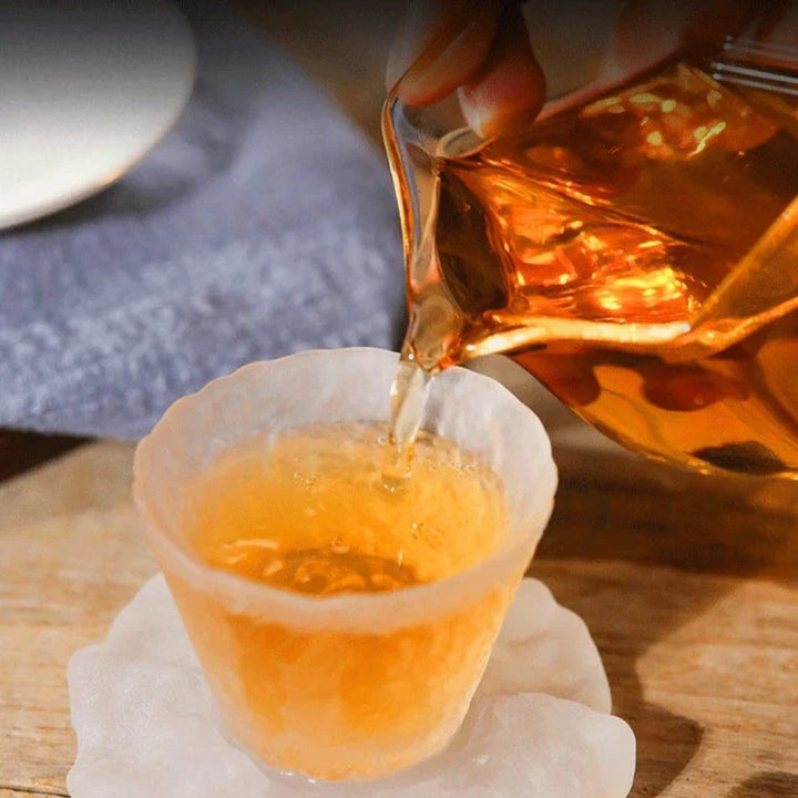 2020 XiaGuan "Yue Hua - Gu Shu" (Moonglow - Old Tree) Cake 320g White Tea, Jinggu, Yunnan