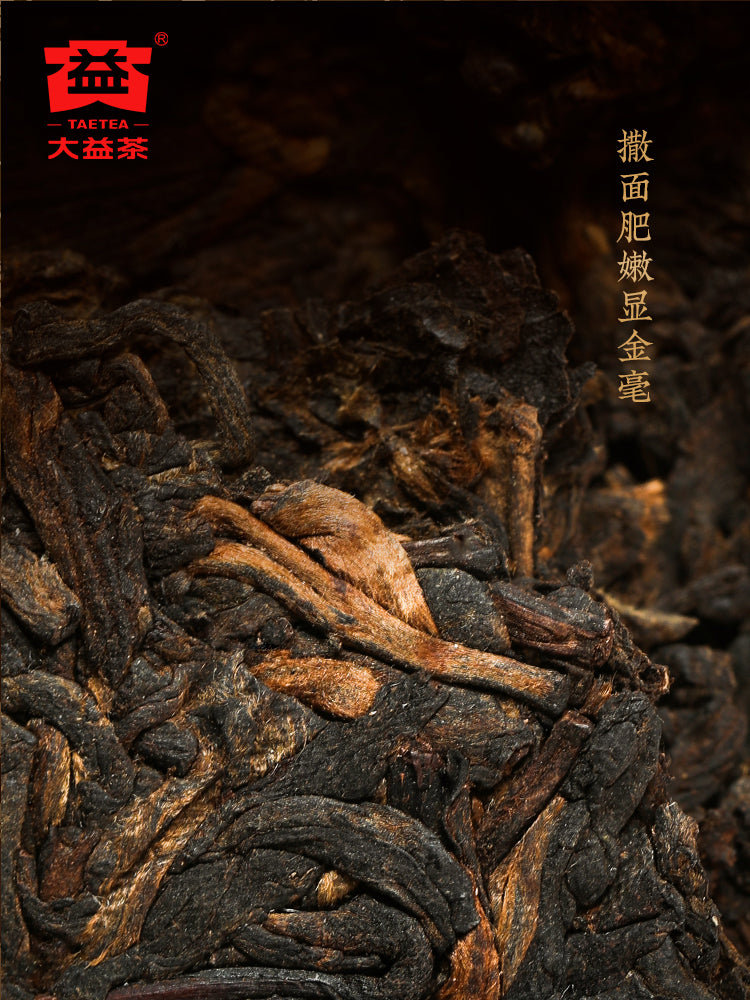 2022 DaYi "7572" Cake 1st Batch 357g Puerh Shou / Shu Cha Ripe Tea