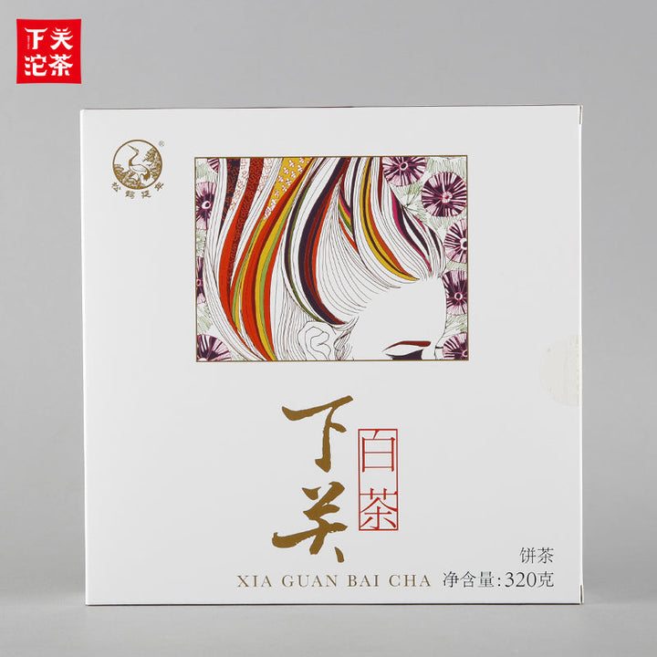 2018 XiaGuan "Bai Cha" (White Tea) Cake 320g Jinggu, Yunnan