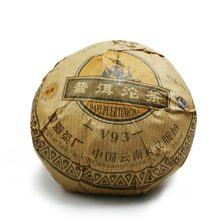 2007 DaYi "V93" Tuo 250g Puerh Shou Cha Ripe Tea