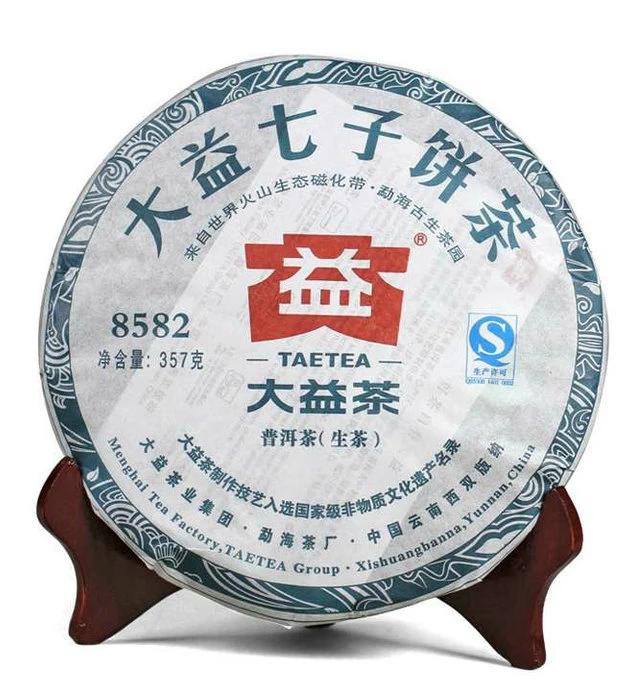 2012 DaYi "8582" Cake 357g Puerh Sheng Cha Raw Tea (Batch 201)