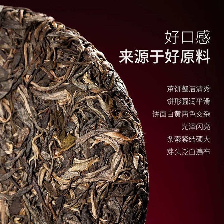 2022 ChenShengHao "Ba Wang Qing Bing" (King Green Cake) 357g Puerh Raw Tea Sheng Cha