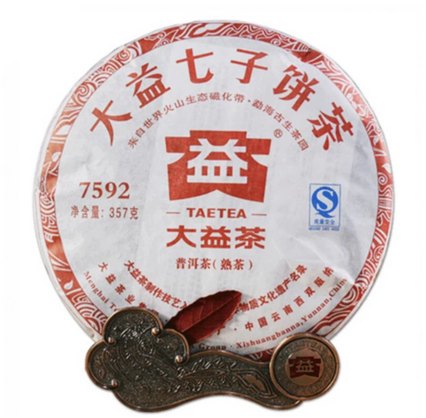 2011 DaYi "7592" Cake 357g Puerh Shou Cha Ripe Tea
