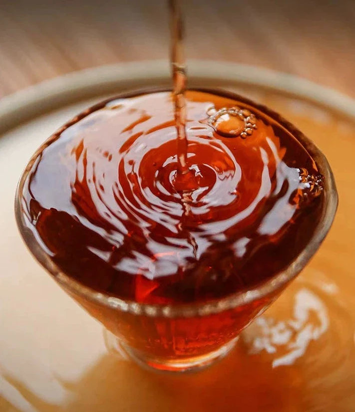 2022 XiaGuan "Xiao Fa Tuo - Lan Biao" (Xiaofa Tuo - Blue Label) Updated 7663 Recipe 100g Puerh Shou Cha Ripe Tea