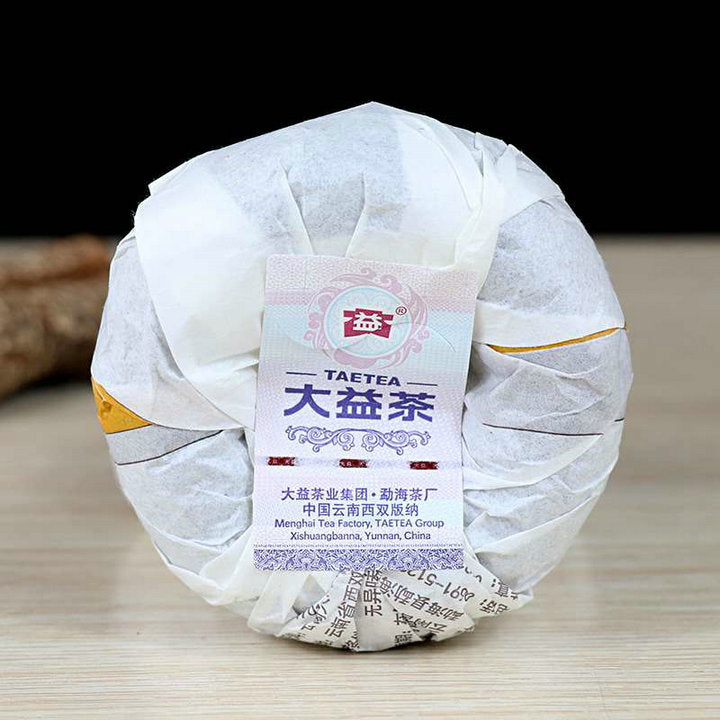 2017 DaYi "V93" Tuo 100g Puerh Shou Cha Ripe Tea