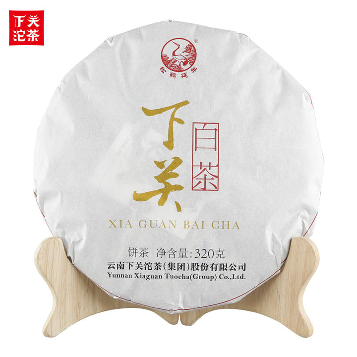 2018 XiaGuan "Bai Cha" (White Tea) Cake 320g Jinggu, Yunnan