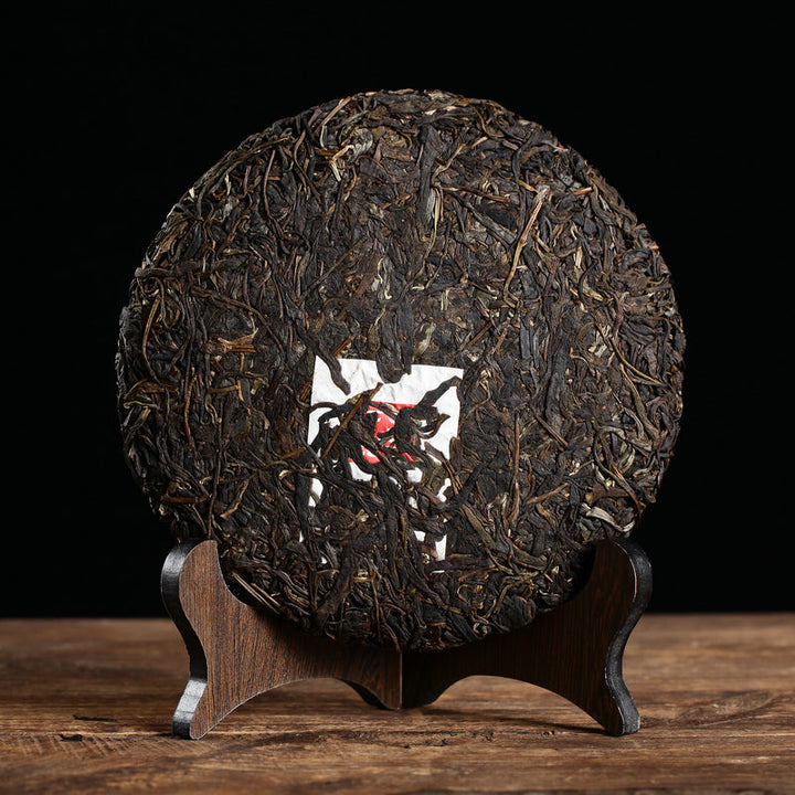 2018 XiaGuan "XY Jing Ye Hao - Lv Da Shu" (Big Green Tree) Cake 357g Puerh Raw Tea Sheng Cha