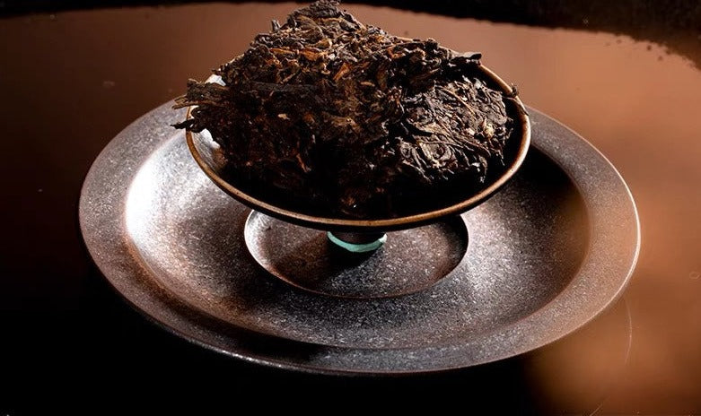 2023 ChenShengHao "Yu Tu Ying Chun" (Zodiac Rabbit Year) Cake 357g Puerh Ripe Tea Shou Cha